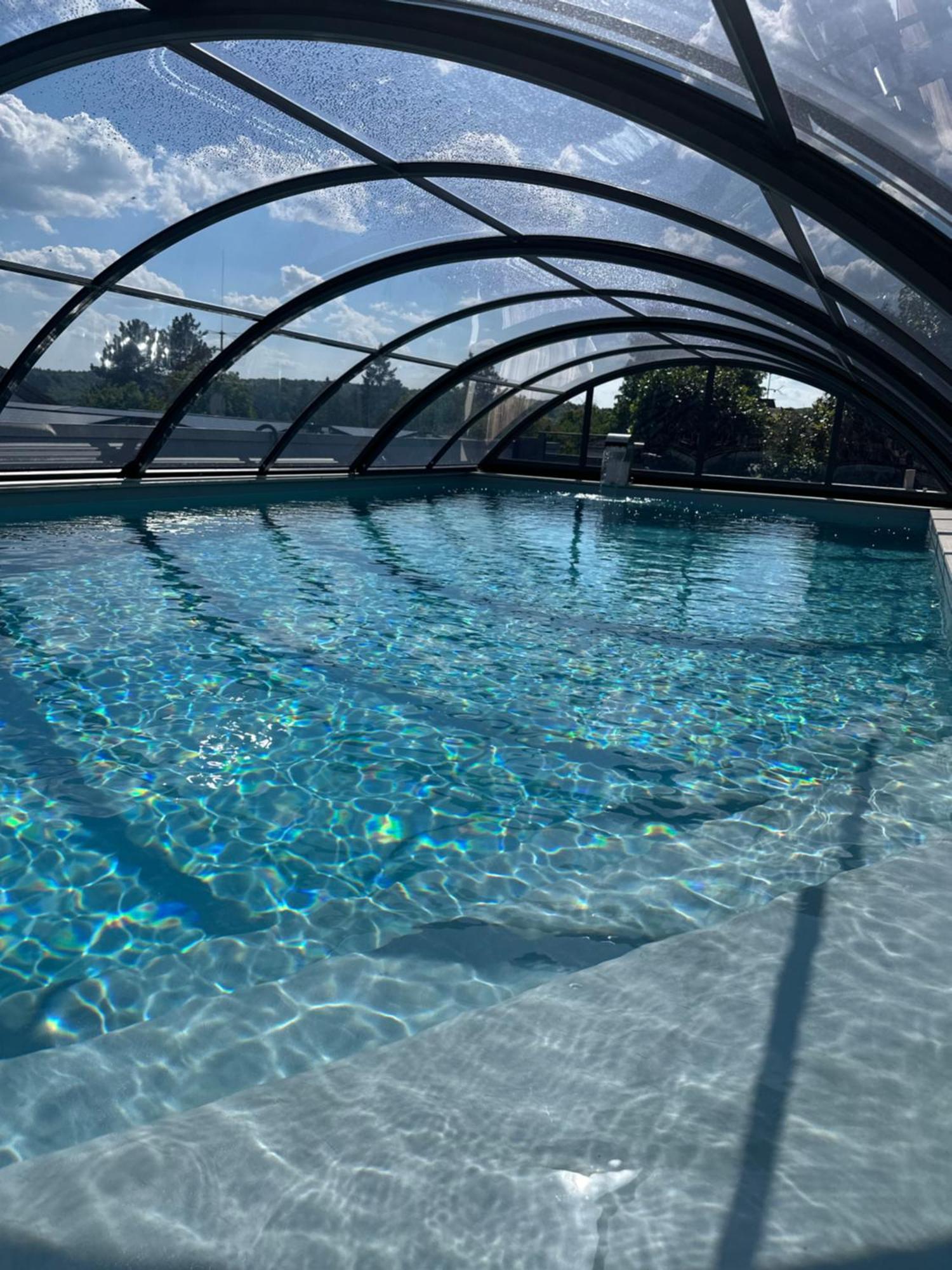 Ferienwohnung Schlossblick - 4 Sterne Sauna Pool Whirlpool Exklusiv 바라운펠츠 외부 사진