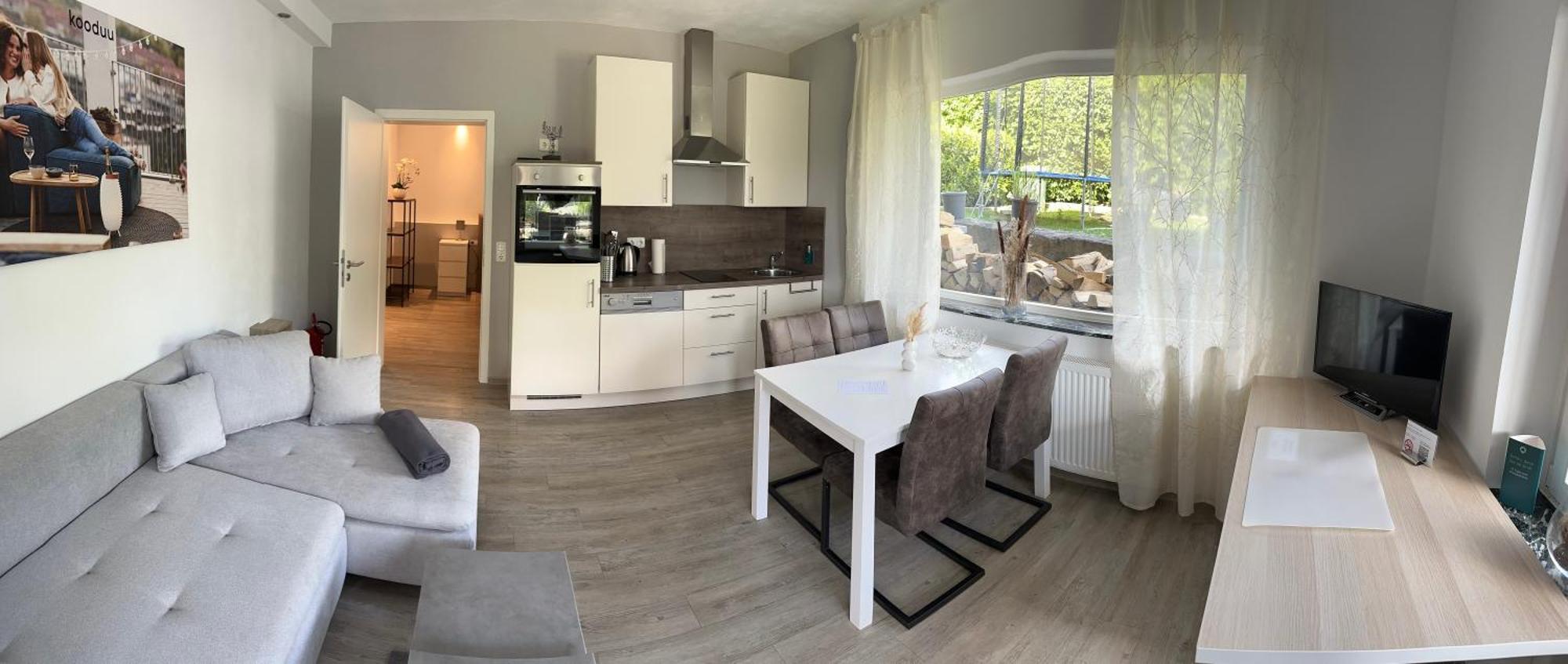 Ferienwohnung Schlossblick - 4 Sterne Sauna Pool Whirlpool Exklusiv 바라운펠츠 외부 사진